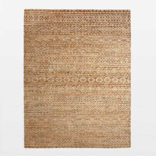 Provence Jute and Wool Hand-Knotted Taupe Brown Area Rug 8'x10'