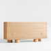 Raya Natural Wood Sideboard Cabinet