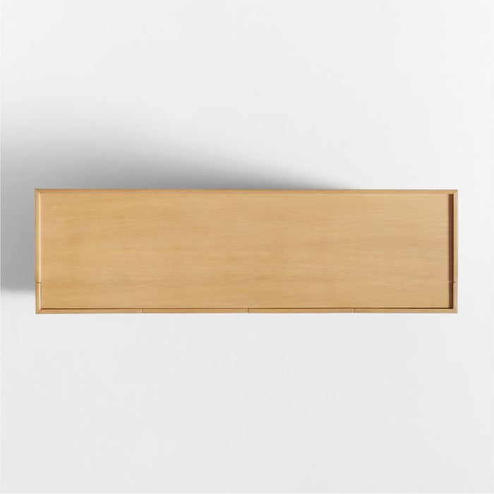 Raya Natural Wood Sideboard Cabinet