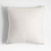 Moonbeam 20" Reversible Faux Mohair Linen Pillow Cover