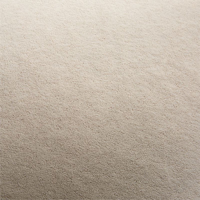 Moonbeam 20" Reversible Faux Mohair Linen Pillow Cover