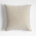 Moonbeam 20" Reversible Faux Mohair Linen Pillow Cover