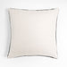 Ink Black 20'' Faux Mohair Pillow Cover