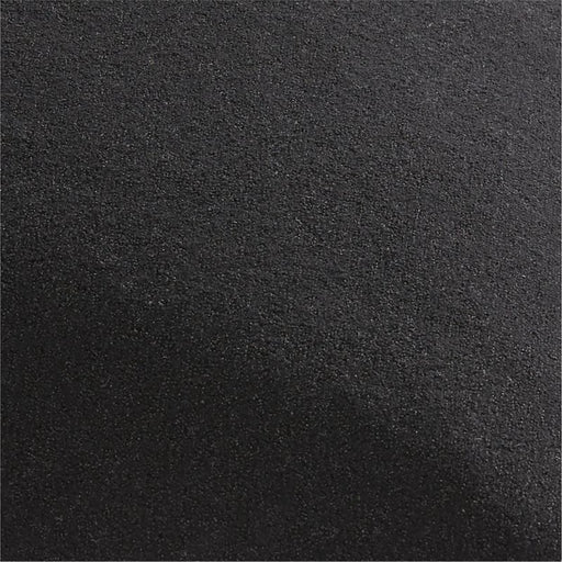 Ink Black 20'' Faux Mohair Pillow Cover