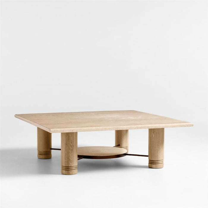 Revival Square Coffee Table by Athena Calderone