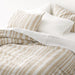 Riva Striped King Duvet Cover
