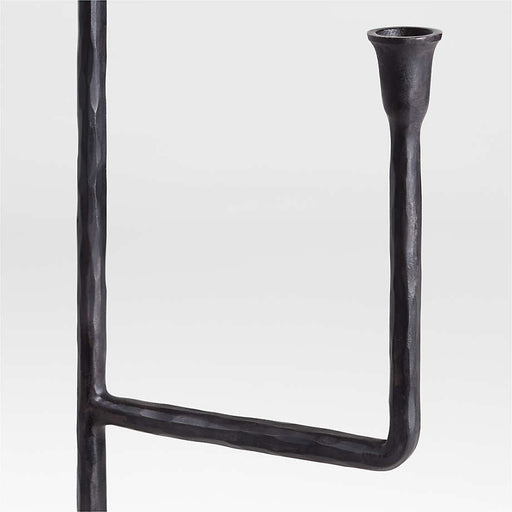 Rodin Black Iron Floor Candelabra by Athena Calderone
