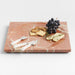 Rosa Marble Serve Platter by Athena Calderone