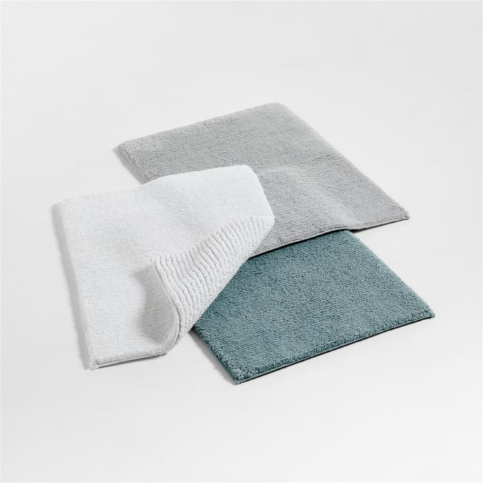 Rylan Organic Cotton Silver Bath Mat 24"x60"