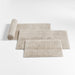 Rylan Organic Cotton Natural Taupe Bath Mat 18"x24"