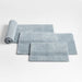 Rylan Organic Cotton MistBlue Bath Mat 24"x36"