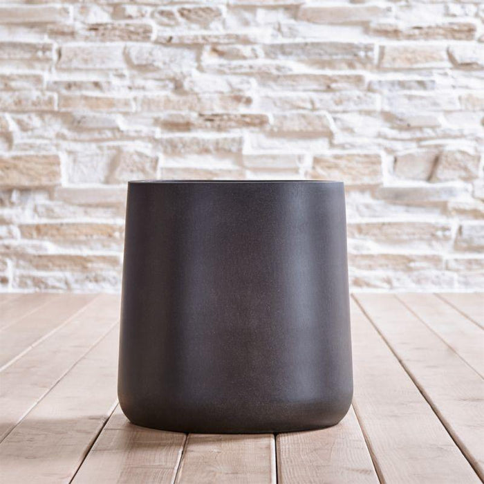 Saabira Fiberstone 15.5" Tall Indoor/Outdoor Planter - Crate and Barrel Philippines