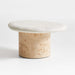 Sassolino Burl Wood Side Table by Athena Calderone