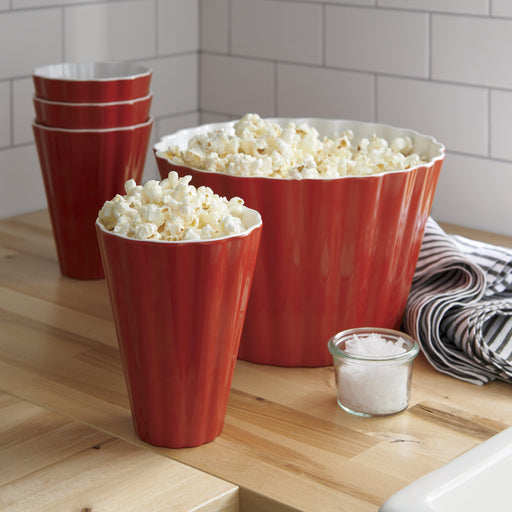 Scalloped Melamine Popcorn Cup - Crate and Barrel Philippines