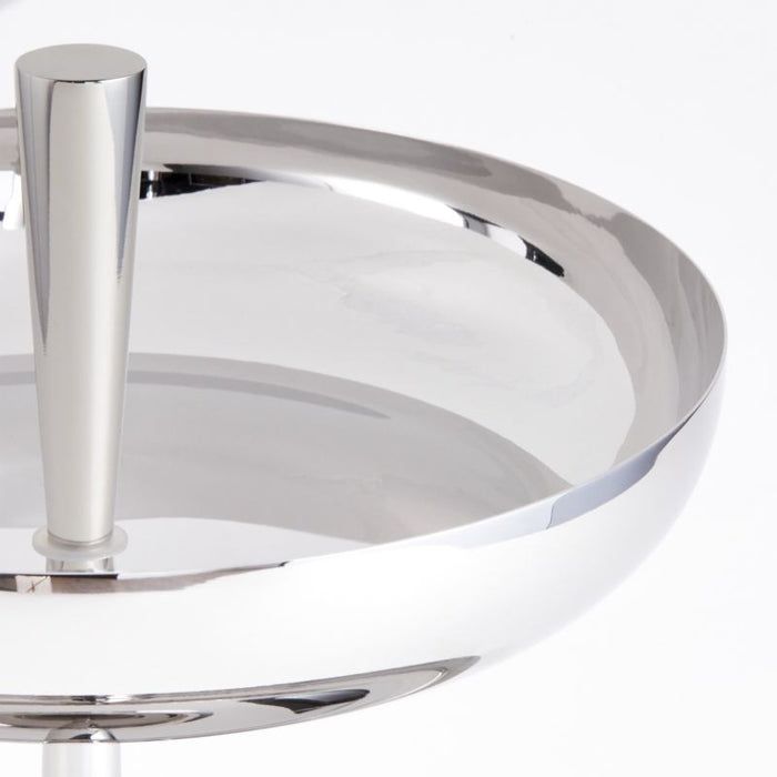 2-Tier Stainless Steel Seafood Tower