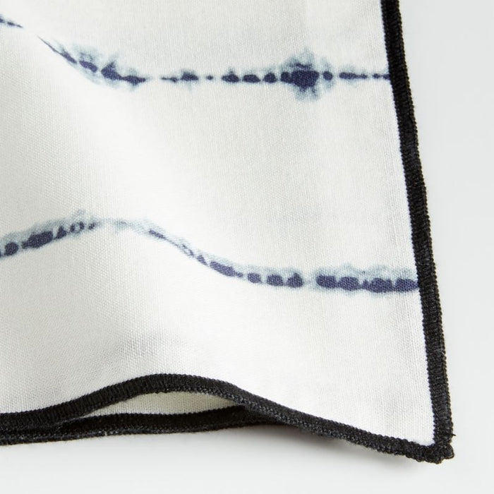 Blue Shibori Cocktail Napkins, Set of 4