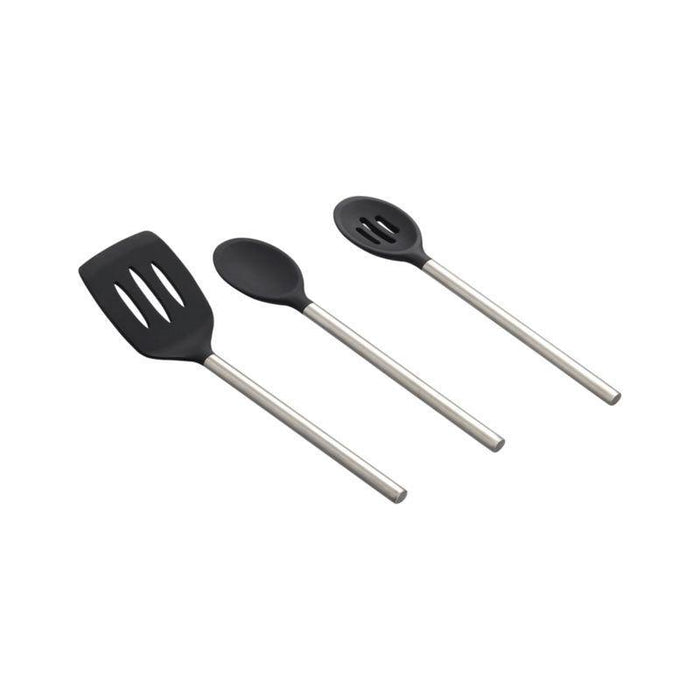 Tovolo ® Black Silicone Slotted Spoon - Crate and Barrel Philippines