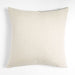Ska 23" Colorblock Ink Black Velvet Linen Pillow Cover