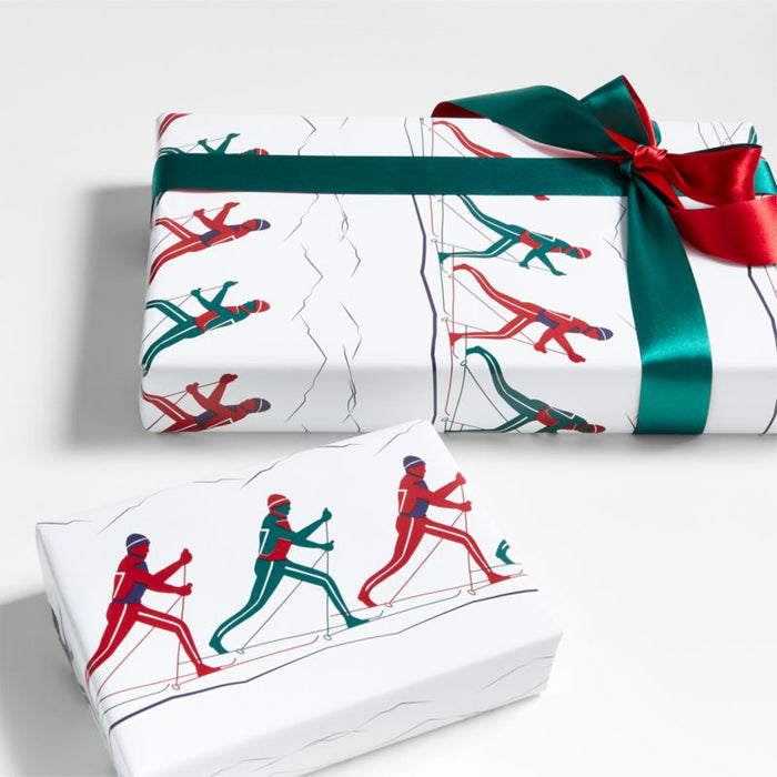 Skiers Gift Wrap
