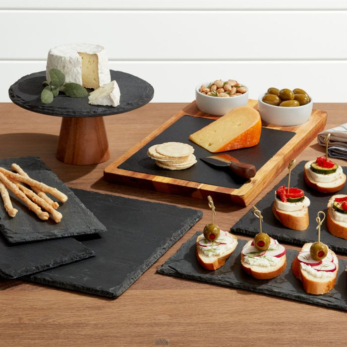 Slate 12"x12" Cheese Board - Crate and Barrel Philippines