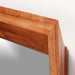 Solomon Rectangular Acacia Wood Wall Mirror