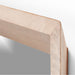 Solomon Rectangular Whitewashed Wood Wall Mirror