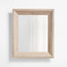 Solomon Rectangular Whitewashed Wood Wall Mirror