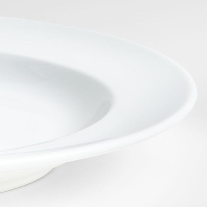 Sorrento 18" White Ceramic Serving Platter