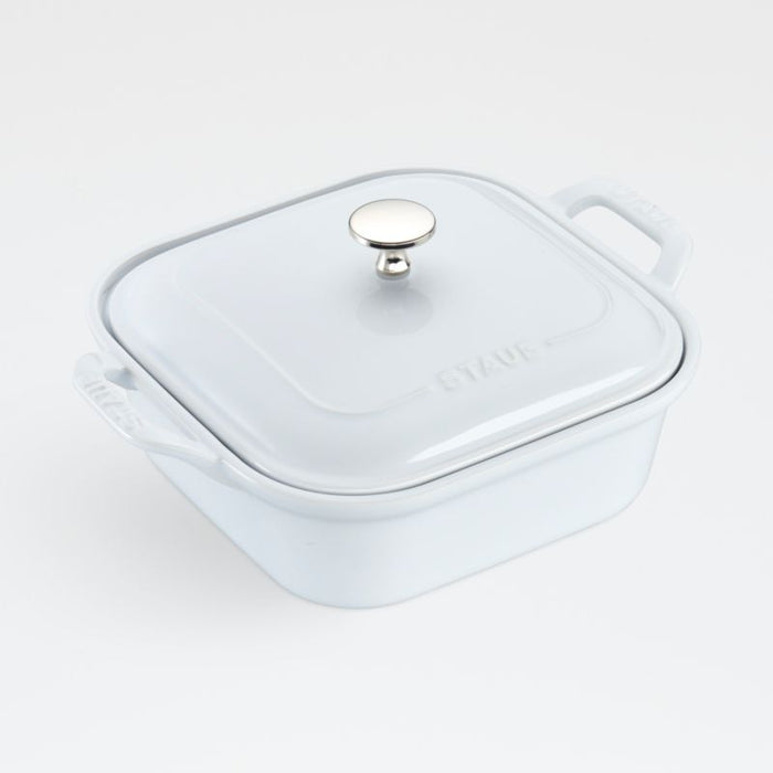 Staub ® 9" White Square Covered Baking Dish