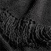 Styles 70"x55" Black Throw Blanket