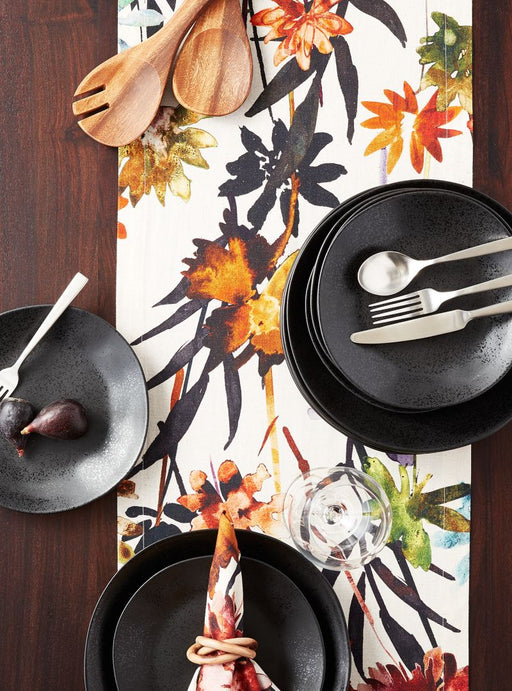 Marin Matte Black Salad Plate
