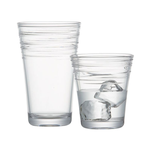 Swirl Acrylic Cooler Glass
