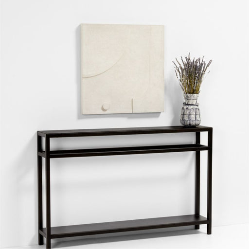 Taso 24" White Tile Wall Decor