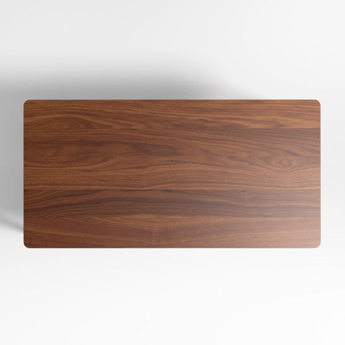 Tate Walnut Wood Storage Coffee Table