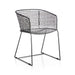 Tig Metal Barrel Dining Chair