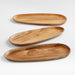 Tondo Acacia Wood Long Oblong Platter