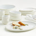 Tour White Porcelain Oval Serving Platter