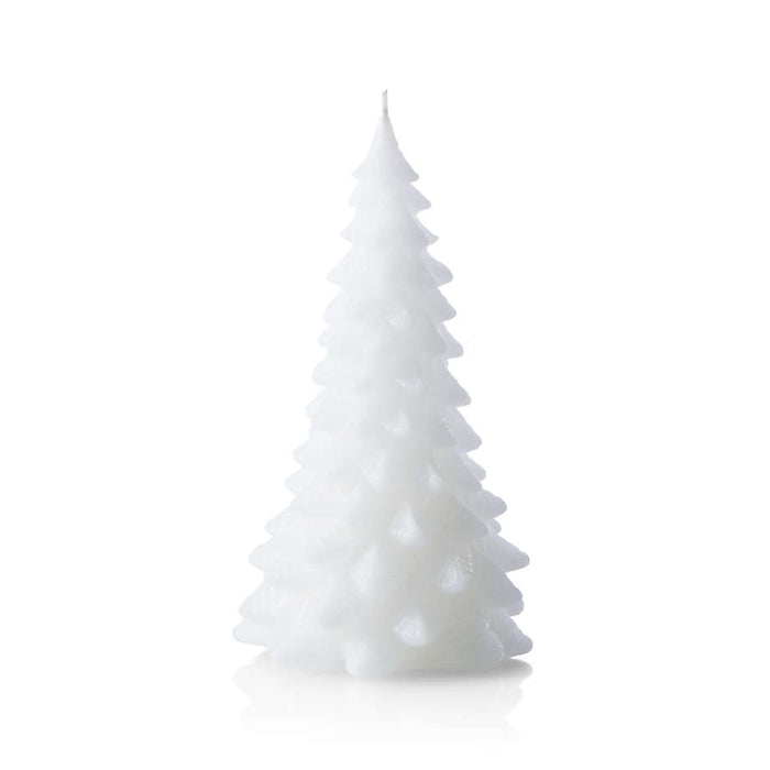White 6" Tree Candle