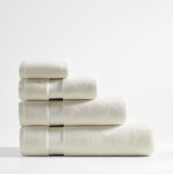 Organic 800-Gram Woolen Ivory Turkish Hand Towel