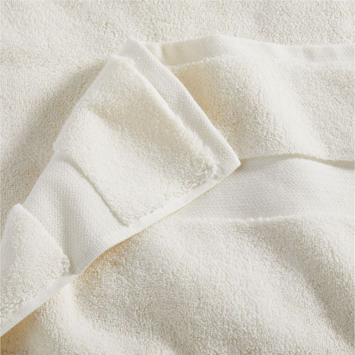 Organic 800-Gram Woolen Ivory Turkish Washcloth