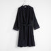 Organic Turkish Midnight Blue Cotton Bath Robe L/XL