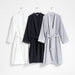 Organic Turkish Midnight Blue Cotton Bath Robe L/XL