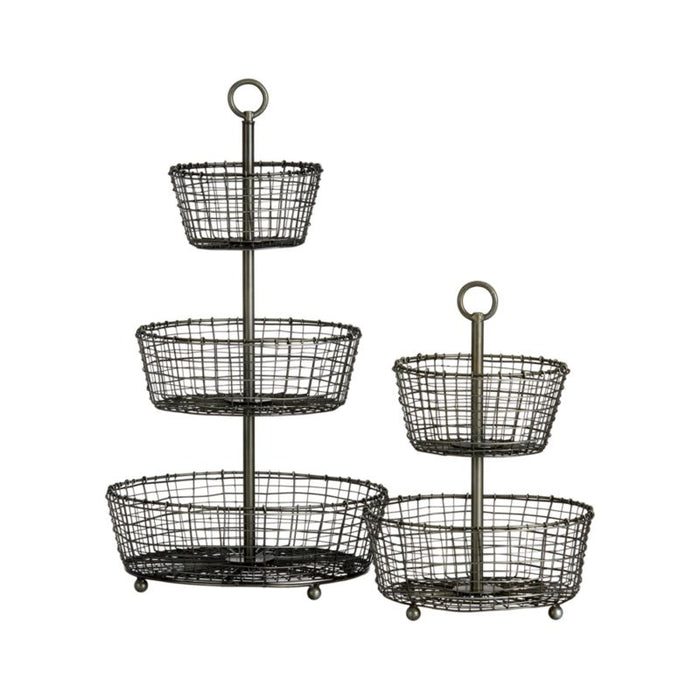 Bendt 2-Tier Iron Fruit Basket