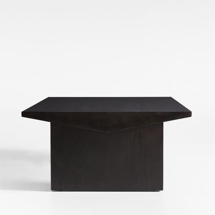Van Charcoal Wood Coffee Table by Leanne Ford