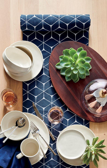 Fete Navy Blue Cloth Napkin - Crate and Barrel Philippines