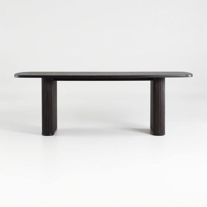 Walton Ribbed Leg Dining Table - Crate and Barrel Philippines