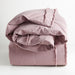 Organic Cotton Dusty Lilac King Duvet Cover - Crate and Barrel Philippines