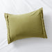 Washed Organic Cotton Fern Standard Pillow Sham