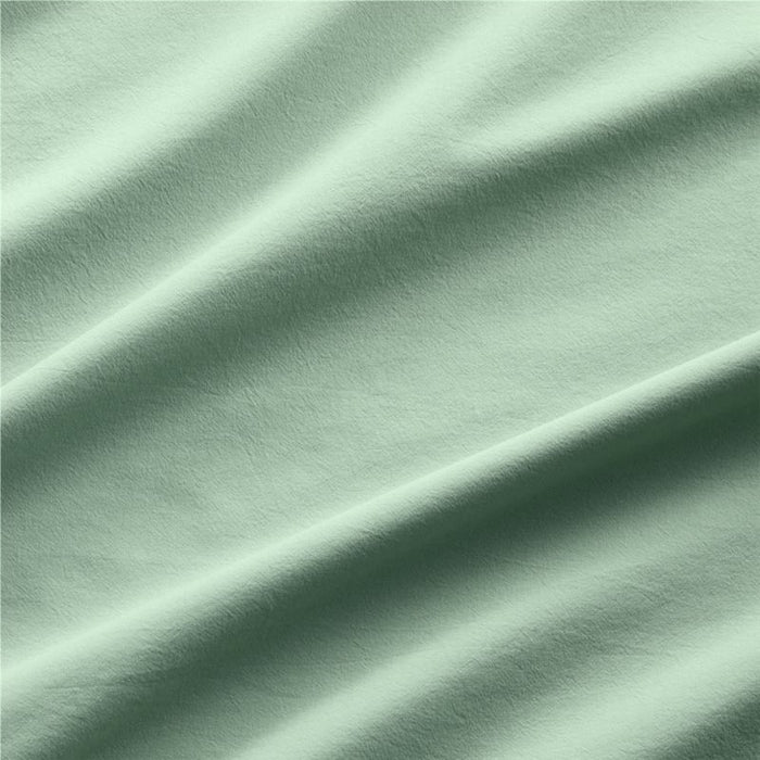 Organic Cotton Lily Pad Green Standard Pillowcases, Set of 2