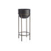 Wesley Medium Metal Planter With Stand